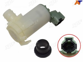 419 р. Мотор омывателя NISSAN PATROL 97-10SAFARI 97-ALTIMA 97-01ELGRAND 97-02INFINITI G20 98-01 SAT ST-160-0013  с доставкой в г. Пермь. Увеличить фотографию 1