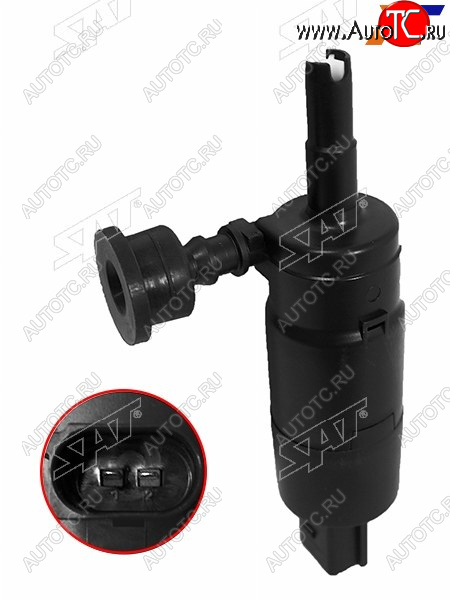 1 469 р. Мотор омывателя фар HYUNDAI I30 12-16I40 11-18SANTA FE 12-18KIA OPTIMA 16-SORENTO 09-17 SAT ST-160-0014  с доставкой в г. Пермь