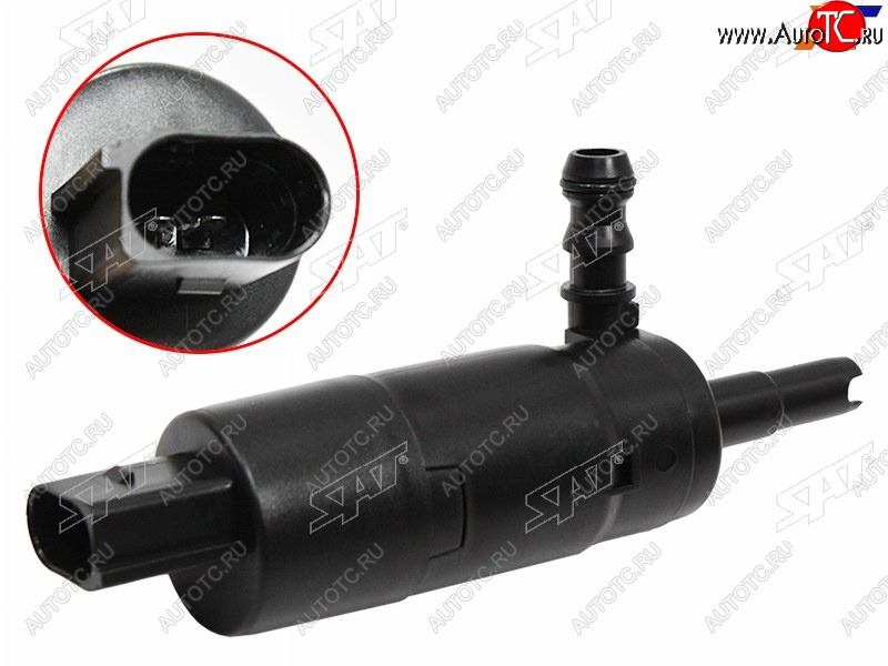 1 049 р. Мотор омывателя BMW E36 E46 E90 E60 E53 E83 SAT ST-160-0024  с доставкой в г. Пермь