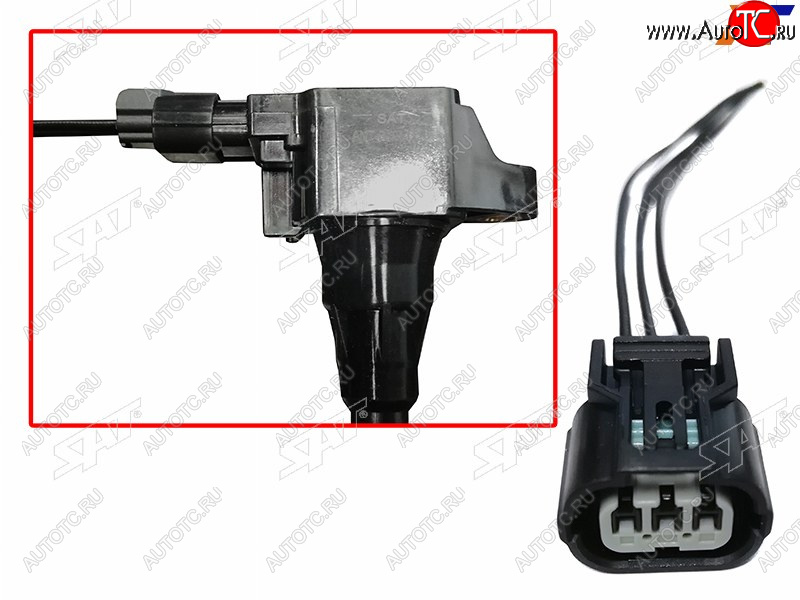 265 р. Разъем катушки зажигания HONDA CIVICFITJAZZMOBILIOPARTHER L1315 SAT ST-163-0006  с доставкой в г. Пермь