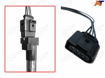 329 р. Разъем катушки зажигания AUDI A1A3A4A6A7A8RS6RS7SKODA OCTAVIARAPIDVOLKSWAGEN GOLFJETTAPA SAT ST-163-0004  с доставкой в г. Пермь. Увеличить фотографию 1