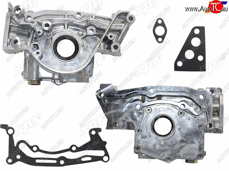 6 799 р. Насос масляный MMC PAJERO V6#7# 8#9# 00- V3,03,53,8 6G727475 SAT ST-167-0008  с доставкой в г. Пермь