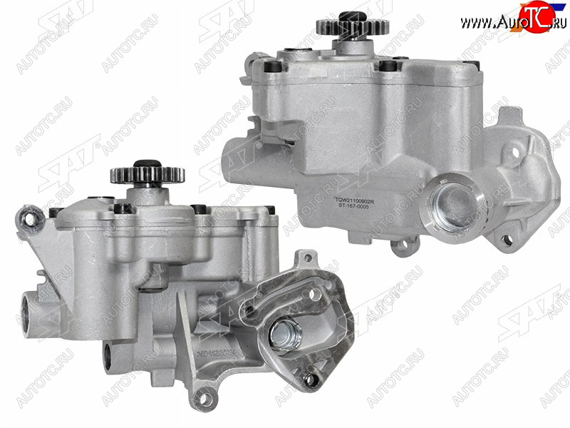 3 999 р. Насос масляный VOLKSWAGEN PASSAT 05-TIGUAN 08-SKODA OCTAVIA 07- 1,82,0 CCTACCTBCAWACAWBCBFA SAT ST-167-0005  с доставкой в г. Пермь