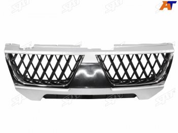 7 899 р. Решетка радиатора MITSUBISHI PAJERO SPORT 2005-2008 SAT ST-17-0065  с доставкой в г. Пермь. Увеличить фотографию 1