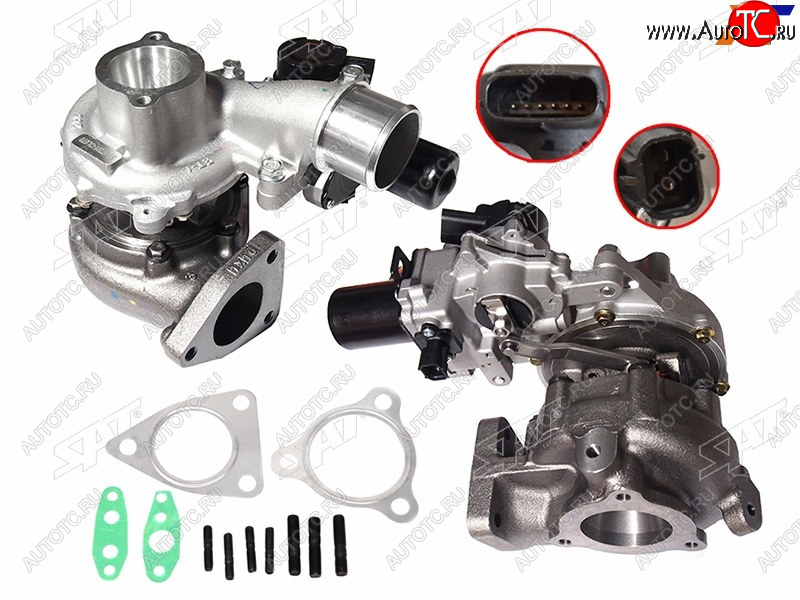 25 949 р. Турбина Toyota Hilux Pick Up 04-15  Fortuner 11-15 2KDFTV SAT ST-17201-0L070  с доставкой в г. Пермь