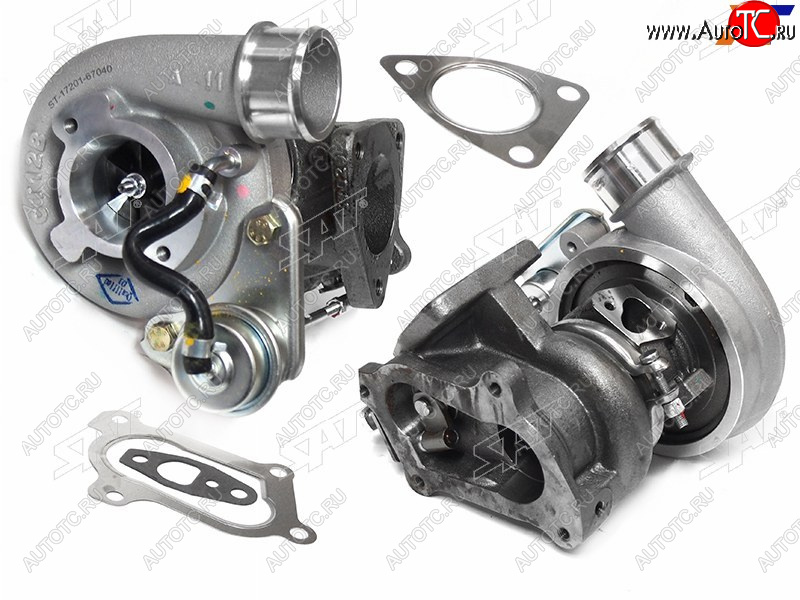 14 449 р. Турбина Toyota Hiace 96-04  Hilux Pick Up 97-04  Land Cruiser Prado (J90,J120) 96-07  4Runner 95- SAT ST-17201-67040  с доставкой в г. Пермь