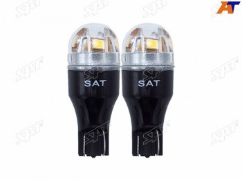 559 р. Лампа дополнительного освещения 12V W16W 1.4W150LM Canbus LED 6000-6500K, белая (Комплект 2 шт.) SAT ST-175-0058  с доставкой в г. Пермь. Увеличить фотографию 1