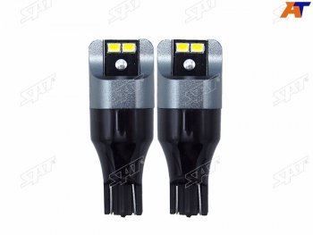 519 р. Лампа дополнительного освещения 12V W16W 1.9W210LM Canbus LED 6000-6500K, белая (Комплект 2 шт.) SAT ST-175-0059  с доставкой в г. Пермь. Увеличить фотографию 1