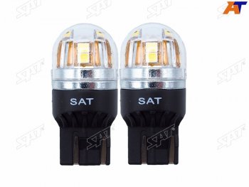 789 р. Лампа дополнительного освещения 12V W215W 2.8W0.4W320LM Canbus LED (Комплект 2 шт.) SAT ST-175-0061  с доставкой в г. Пермь. Увеличить фотографию 1