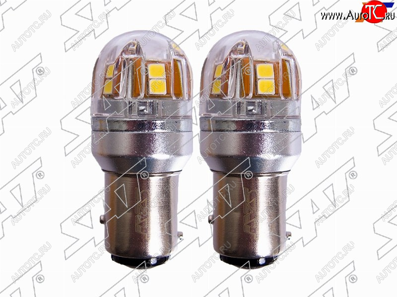 879 р. Лампа дополнительного освещения 12V P215W 2.8W0.4W320LM  Canbus LED (Комплект 2 шт.) SAT ST-175-0065  с доставкой в г. Пермь