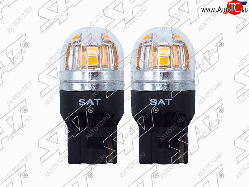 789 р. Лампа дополнительного освещения 12V WY21W 2.8W320LM Canbus LED (Комплект 2 шт.) SAT ST-175-0067  с доставкой в г. Пермь
