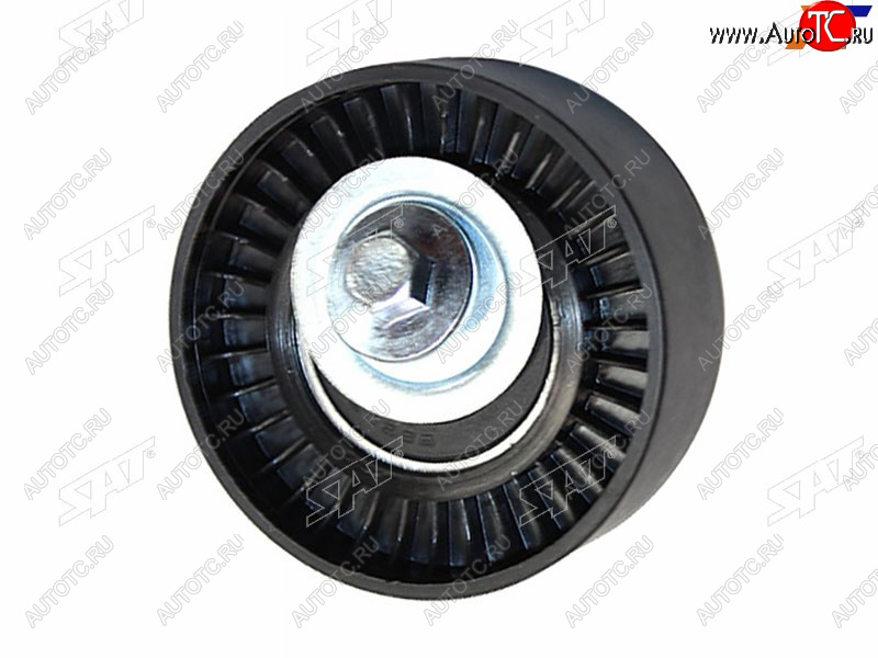 569 р. Ролик приводного ремня обводной FORD FIESTAFOCUSKUGAS-MAX 11- VOLVO V40V60S60S80 10- SAT ST-1754059  с доставкой в г. Пермь