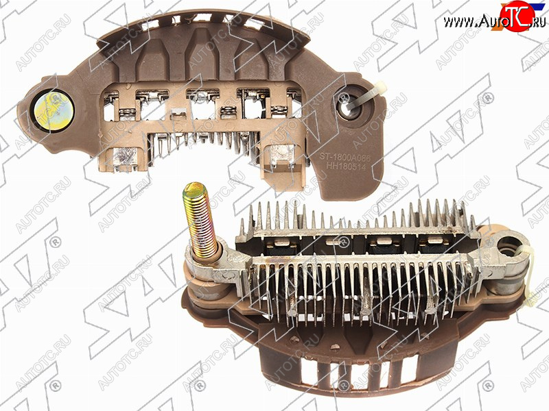 1 049 р. Диодный мост генератора MITSUBISHI ASX 2,0 10-OUTLANDER II 2,0 CW 06-PAJERO SPORT 3,03,23,5 08- SAT ST-1800A086  с доставкой в г. Пермь