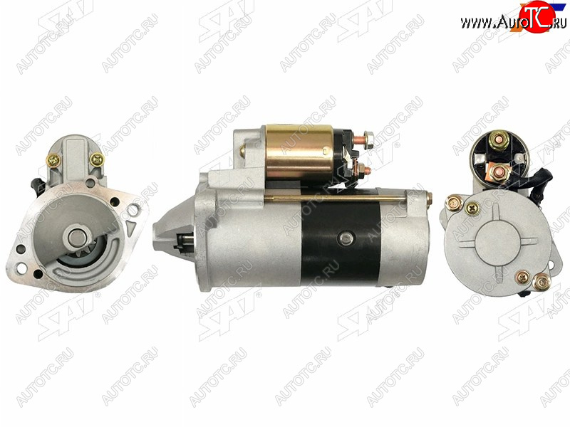7 549 р. Стартер Mitsubishi Galant 83-86  L200 96-16  Lancer 88-91  Pajero Sport 08-17 (2,2 kW Z=10 (вос SAT ST-1810A053  с доставкой в г. Пермь