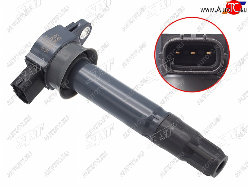 1 299 р. Катушка зажигания MITSUBISHI PAJEROMONTERO V93W V80 90# 06-13 SAT ST-1832A031  с доставкой в г. Пермь