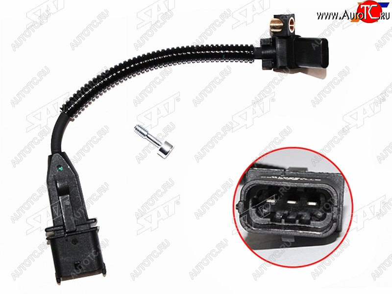 1 299 р. Датчик положения коленвала OPEL ASTRA H 04-10 ASTRA J 10- CORSA D 07- VECTRA C 02-08 SAT ST-193-0033  с доставкой в г. Пермь