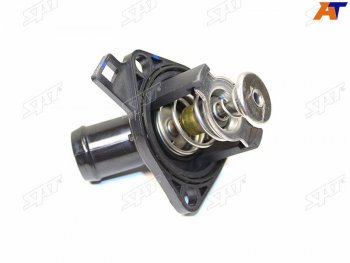 1 299 р. Термостат с прокладкой HONDA K20A,K24A ACCORD CL#,CM# 02-08,ODYSSEY RB# 03- SAT ST-19301-RAF-004  с доставкой в г. Пермь. Увеличить фотографию 1