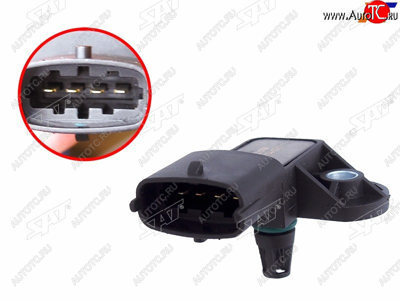 579 р. Датчик давления воздуха OPEL VECTRA C 02-09 CORSA D 06-14 ASTRA J 09-15 SAT ST-194-0011  с доставкой в г. Пермь