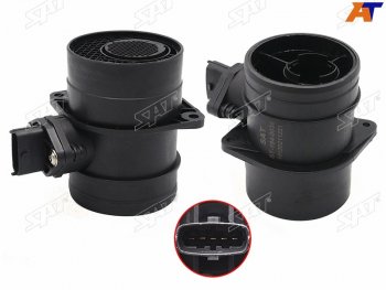 2 669 р. Расходомер воздуха KIA Hyundai Terracan 2.9 CRDI 01- Kia Sorento 2.5 CRDi 02- HYUNDAI H-1 02- SAT ST-194-0036  с доставкой в г. Пермь. Увеличить фотографию 1