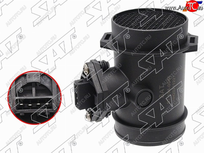 3 169 р. Расходомер воздуха FORD GALAXY 95-00 VW GOLF 92-97 TRANSPORTER T4 96-03 SAT ST-194-0045  с доставкой в г. Пермь