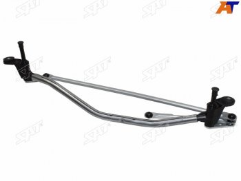 1 329 р. Трапеция стеклоочистителя Renault Logan 14-22  Sandero 14-22  Sandero Stepway 14-22 SAT ST-197-0001  с доставкой в г. Пермь. Увеличить фотографию 1