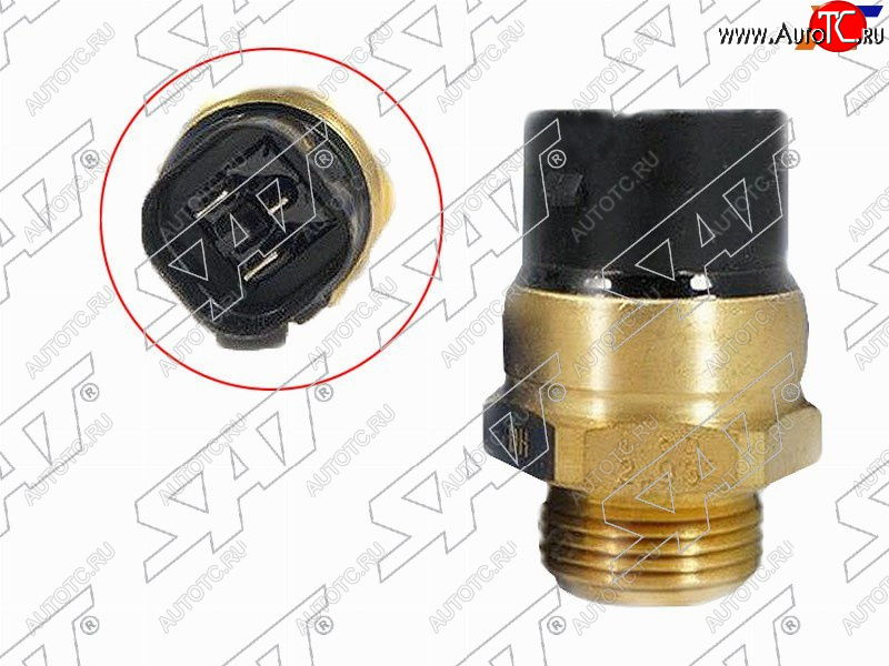 589 р. Датчик температуры включения вентилятора SKODA Octavia 04-FabiaVW BoraGolfPoloPassat 94- SAT ST-1H0 959 481 B  с доставкой в г. Пермь