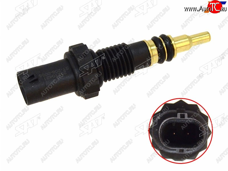 639 р. Датчик температуры ОЖ BMW E70 E71 E60 F10 E90 F30 SAT ST-206-0035  с доставкой в г. Пермь