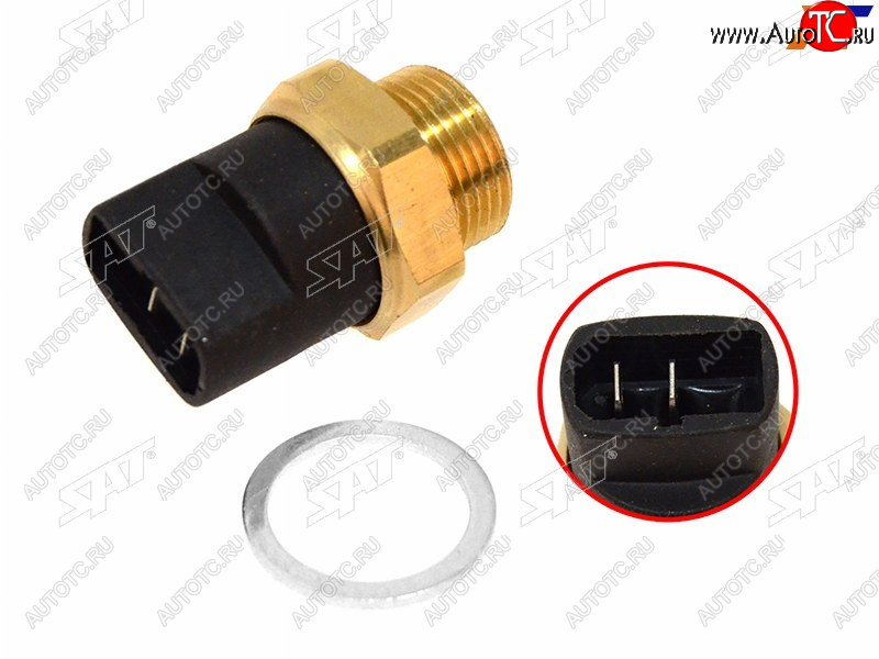 399 р. Датчик температуры ОЖ VW POLO 81-94 GOLF 86-97 SAT ST-206-0058  с доставкой в г. Пермь