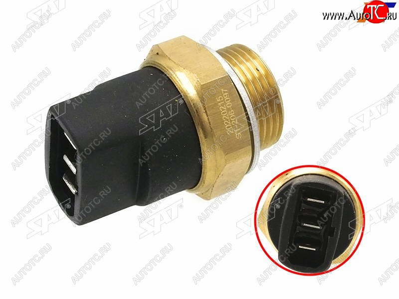 529 р. Датчик температуры ОЖ AUDI A8 94-02 VW TRANSPORTER 00-03 SAT ST-206-0097  с доставкой в г. Пермь