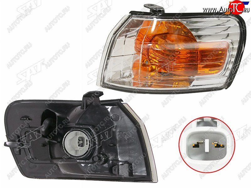 759 р. Габарит Toyota Corolla (E110) 95-97 (Слева хром) SAT ST-212-1592CL  с доставкой в г. Пермь