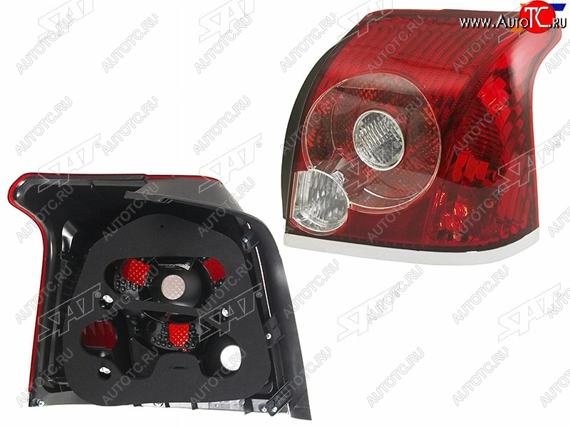 4 749 р. Фонарь задний правый SAT  Toyota Avensis  T250 седан (2006-2008) рестайлинг  с доставкой в г. Пермь