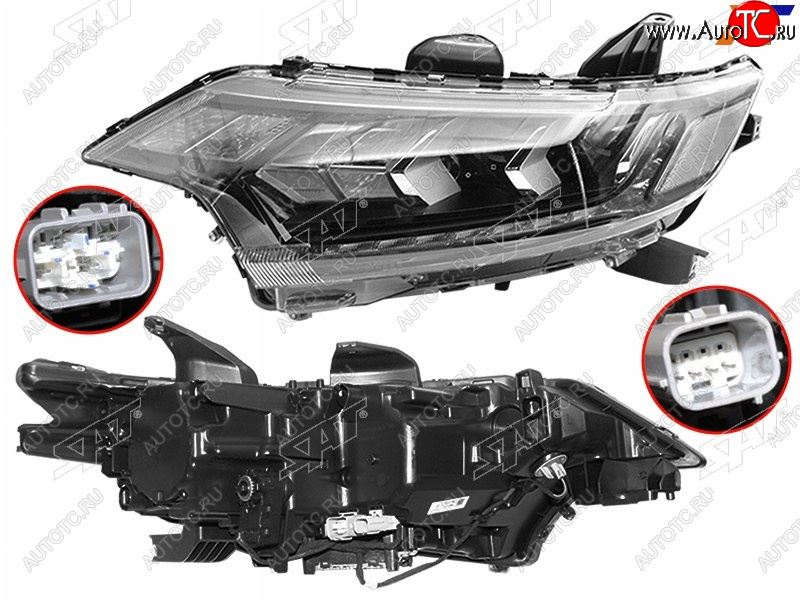 21 749 р. Фара левая (LED) SAT Mitsubishi Outlander GF 3-ий рестайлинг (2018-2022)  с доставкой в г. Пермь