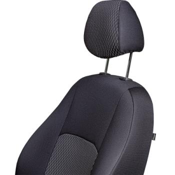 3 799 р. Комплект чехлов для сидений (1+2 мес. Жаккард) ДУБЛИН Lord Autofashion  CITROEN Jumper  290 (2014-2022), Fiat Ducato  290 (2014-2025), Peugeot Boxer  290 (2014-2025) (черный, Прямоугольник черный)  с доставкой в г. Пермь. Увеличить фотографию 6