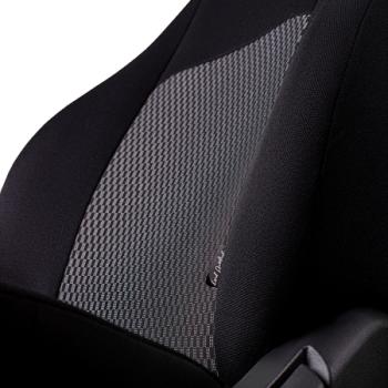 3 799 р. Комплект чехлов для сидений (1+2 мес. Жаккард) ДУБЛИН Lord Autofashion  CITROEN Jumper  290 (2014-2022), Fiat Ducato  290 (2014-2025), Peugeot Boxer  290 (2014-2025) (черный, Прямоугольник черный)  с доставкой в г. Пермь. Увеличить фотографию 7