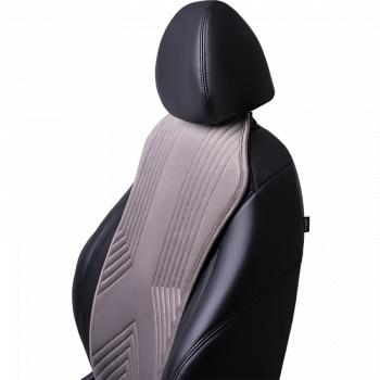 2 579 р. Накидка на сиденье (1 место Афины) ЛЮКС ст ВАН ВЭЙ Lord Autofashion   (серый, строчка серая)  с доставкой в г. Пермь. Увеличить фотографию 7