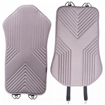 2 579 р. Накидка на сиденье (1 место Афины) ЛЮКС ст ВАН ВЭЙ Lord Autofashion   (серый, строчка серая)  с доставкой в г. Пермь. Увеличить фотографию 10
