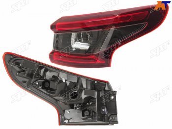 4 499 р. Фонарь задний правый (внешний, LED) SAT Nissan Qashqai 2 J11 рестайлинг (2017-2022)  с доставкой в г. Пермь. Увеличить фотографию 2