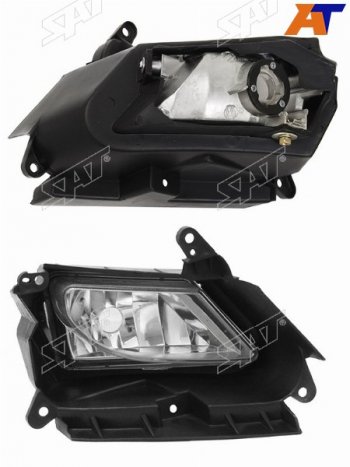 1 699 р. Правая противотуманная фара SAT Mazda 3/Axela BL дорестайлинг седан (2009-2011)  с доставкой в г. Пермь. Увеличить фотографию 2