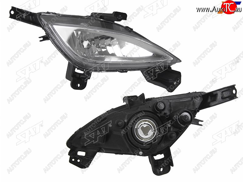 3 079 р. Правая противотуманная фара SAT Hyundai I30 2 GD дорестайлинг универсал (2011-2015)  с доставкой в г. Пермь