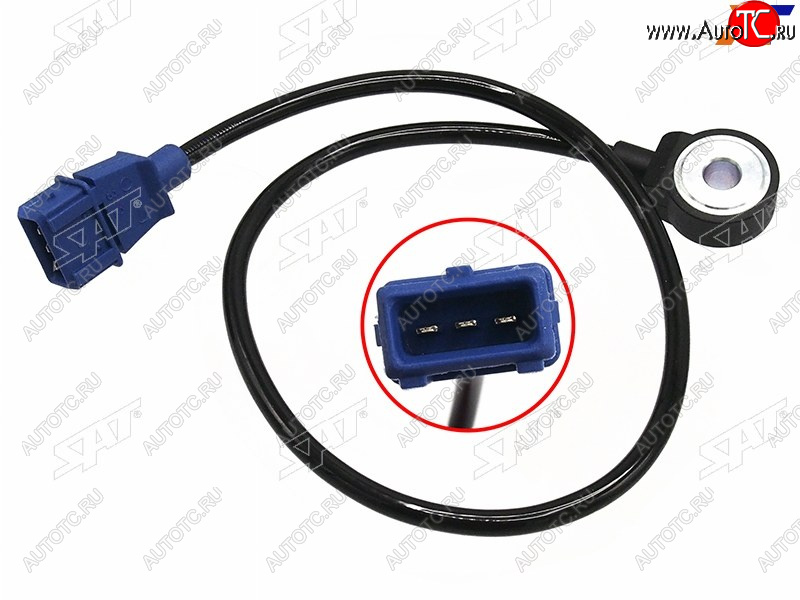 499 р. Датчик детонации VW GOLF 89-02 JETTA 88-99 PASSAT 90-01 SAT ST-230-0010  с доставкой в г. Пермь