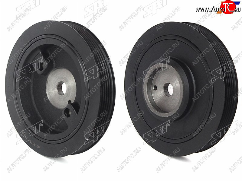 1 599 р. Шкив коленвала HYUNDAI TUCSON 2004-2010TRAJET 00-06COUPE 01-09SANTA FE(BB)00-06SONATA 01-05XGX SAT ST-23124-37510  с доставкой в г. Пермь