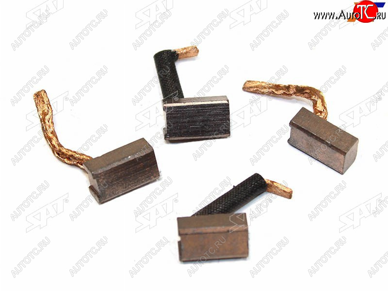 103 р. Щетка генераторастартера 4 шт. CITROEN C2C3C4KIA SPORTAGEMAZDA DEMIOMMC LANCERNISSAN MICRA SAT ST-23380-M8310  с доставкой в г. Пермь