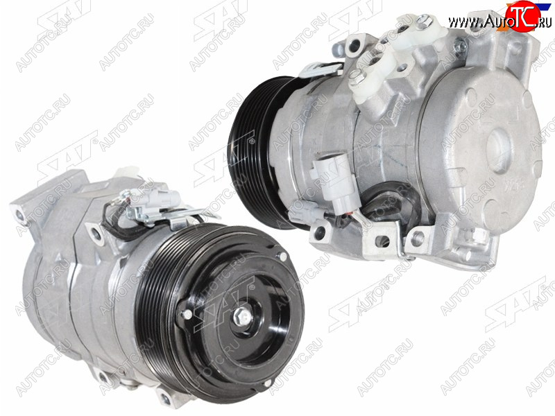 17 999 р. Компрессор кондиционера Toyota Land Cruiser Prado (J120) 02-09  Hilux Surf 02-09 SAT ST-245-0008  с доставкой в г. Пермь