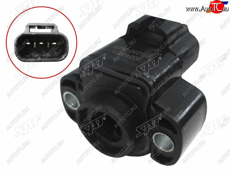 1 579 р. Датчик положения дроссельной заслонки GRAND CHEROKEE 99-05 CHEROKEE 97-01WRANGLER 96-007 SAT ST-250-0001  с доставкой в г. Пермь