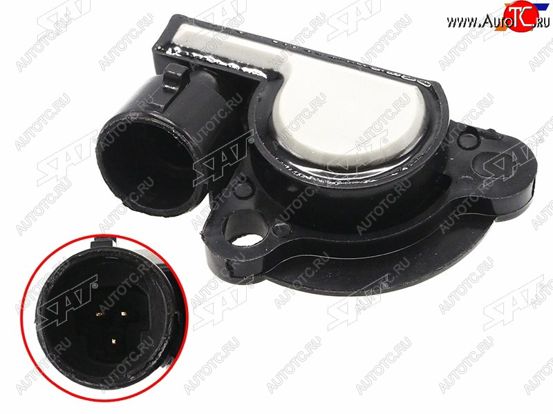 299 р. Датчик положения дроссельной заслонки OPEL ASTRA F 92-98 ASTRA G 98-10 CORSA B 93-02 VECTRA A 89- SAT ST-250-0014  с доставкой в г. Пермь