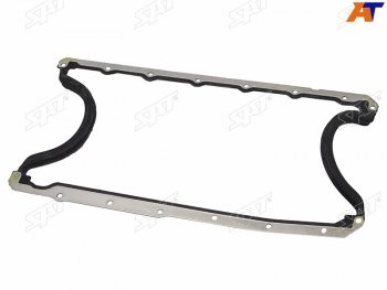 1 169 р. Прокладка поддона двигателя FORD FOCUS 1,6 CDDA (ZETEC ROCAMDURATEC 8V) 02-05 SAT ST-255-0003  с доставкой в г. Пермь. Увеличить фотографию 1