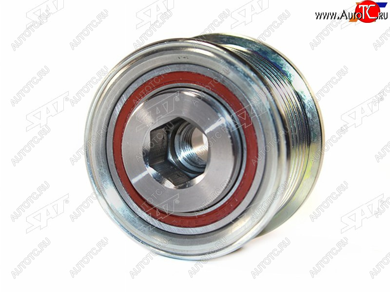 1 399 р. Шкив генератора TOYOTA FORTUNERHILUX 1KD2KD 05- SAT ST-27415-30020  с доставкой в г. Пермь