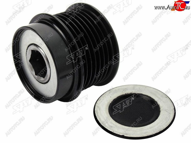 1 399 р. Шкив генератора LEXUS ES 350 13-TOYOTA RAV4 09-SIENNA 07-VENZA 3.5 10-4 RUNNER 4.0 01- SAT ST-27415-0W131  с доставкой в г. Пермь