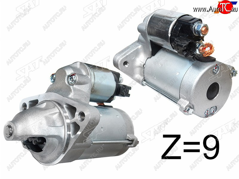 6 999 р. Стартер Toyota Hiace 04-20  Hilux Pick Up 04-15  Land Cruiser Prado (J120) 02-07  Fortuner 04-15 SAT ST-28100-75191N  с доставкой в г. Пермь