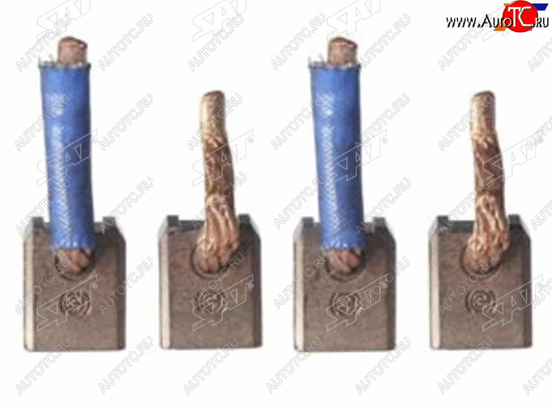 299 р. Щетка генераторастартера 4 шт. TOYOTA CAMRY 2.22.4 96-01PREVIAI 2.4 00-06 1AZFSE3SFE2AZFE5SFE SAT ST-28140-74120B  с доставкой в г. Пермь